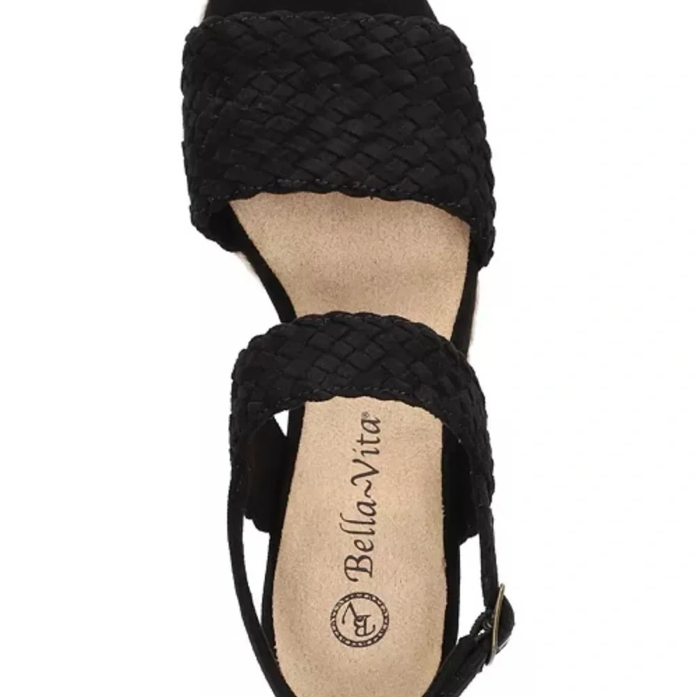 NWT Bella Vita Women's Mariella Espadrille Wedge Sandals
